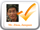 Mr. Zhou, Junquan